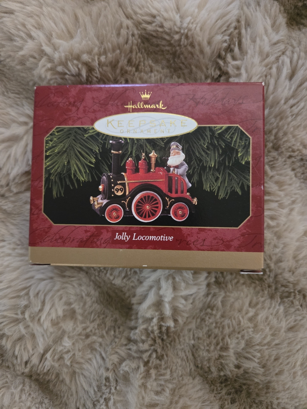 Hallmark Keepsake 'Jolly Locomotive' Ornament - Santa And Train